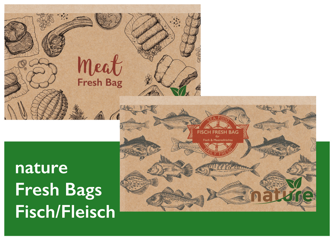 DITEC folien nature fresh bags Fisch Fleisch